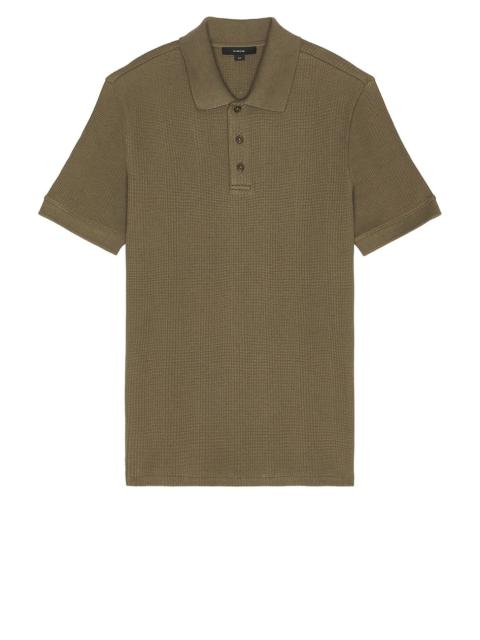 Vince Variegated Textured Polo