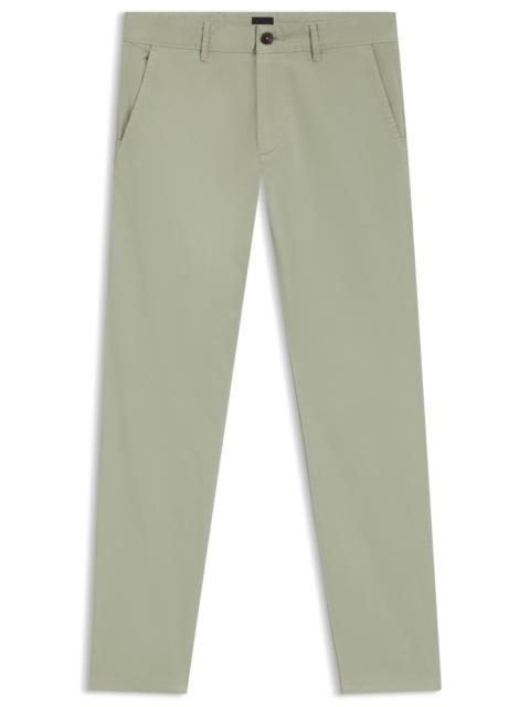 BOSS SLIM-FIT CHINOS IN STRETCH COTTON