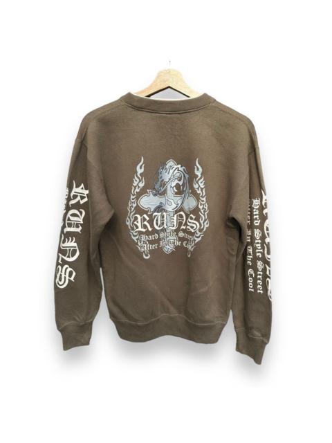 Other Designers Japanese Brand - Poem rock seditionaries sweatshirt punk hell drugs