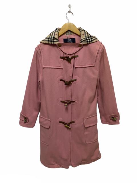 Burberry Burberry London Nova Checked Wool Duffle Coat