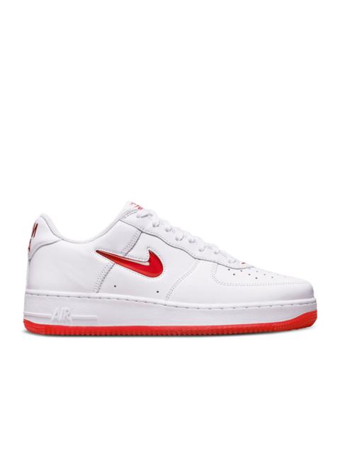 Nike AIR FORCE 1 JEWEL 'COLOR OF THE MONTH - WHITE UNIVERSITY RED'