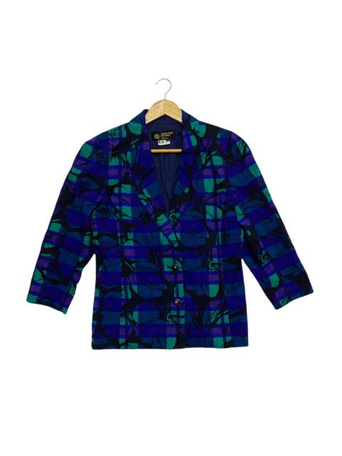 Other Designers Vintage - Hardy Amies Abstract Design Coat Blazer