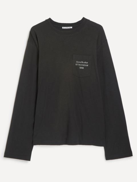 Acne Studios Logo Long-Sleeve T-Shirt