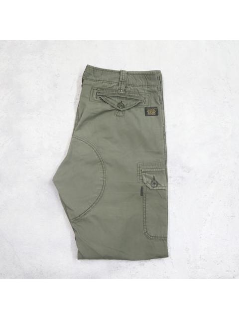 Other Designers Vintage 90s SURPLUS Seminary Big Logo Cargo Multipocket Military Long Pants