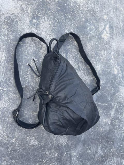 Other Designers Genuine Leather - Black No216 Genuine Leather trigonal backpack