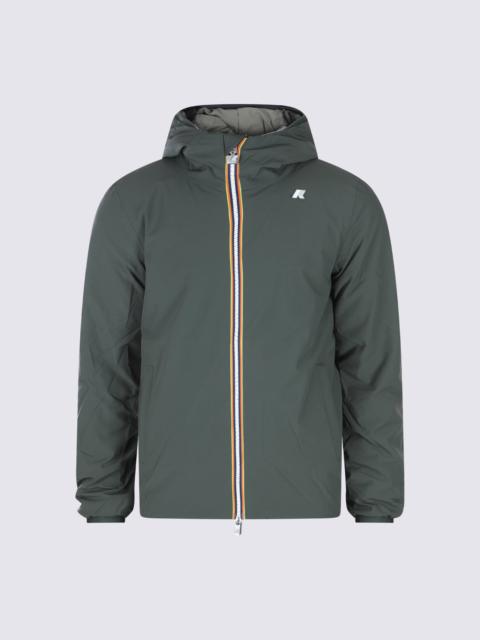 K-WAY Jackets Green Blackish-Green Oak