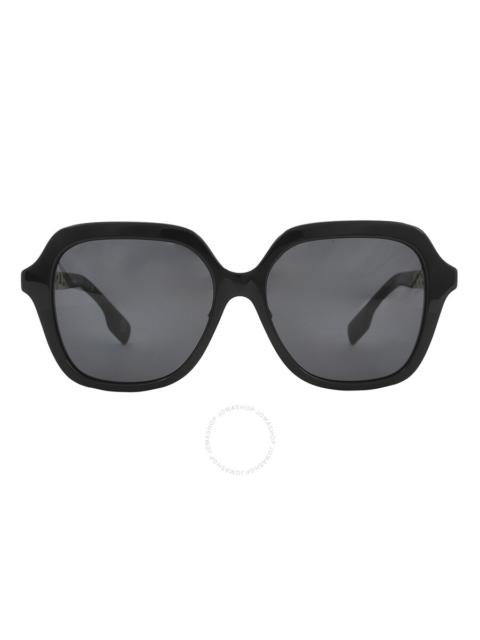 Burberry Burberry Joni Dark Grey Square Ladies Sunglasses BE4389F 300187 55