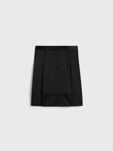 TOTEME Soft tuxedo skirt black