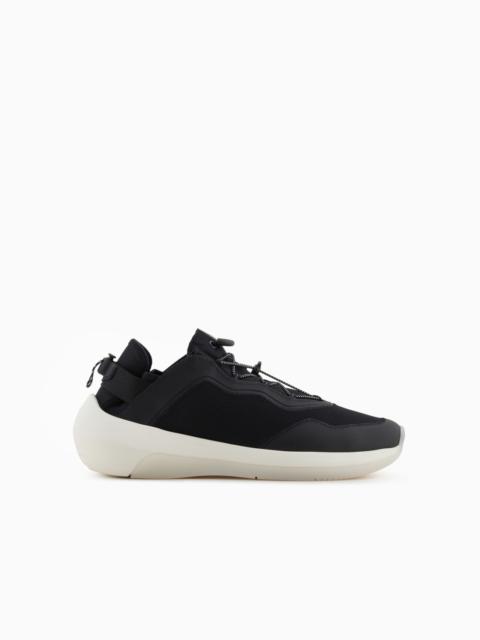 EMPORIO ARMANI TRAVEL ESSENTIALS MESH SNEAKERS