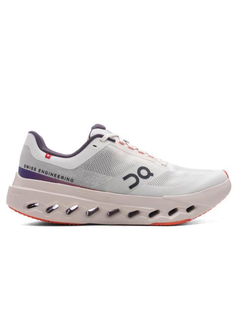 On CLOUDSURFER NEXT - WHITE/FLAME