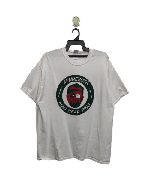 Other Designers Racing - Mitsubishi " Man Bear Pigs" White Tshirt (T158)