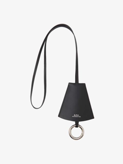 A.P.C. CLOCHE KEY RING
