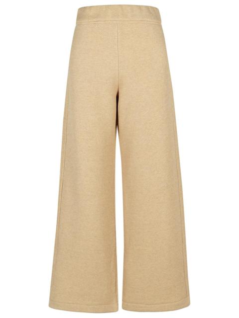 Max Mara 'Jogger' Beige Cotton Blend Pants Women