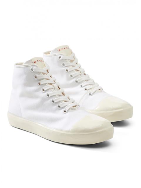 Marni BNWT SS20 MARNI DIPPED SOLD HIGH TOP SNEAKERS 43