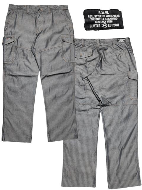 Other Designers Japanese Brand - Workwear Cargo Pants Hickory Japan by Burtle