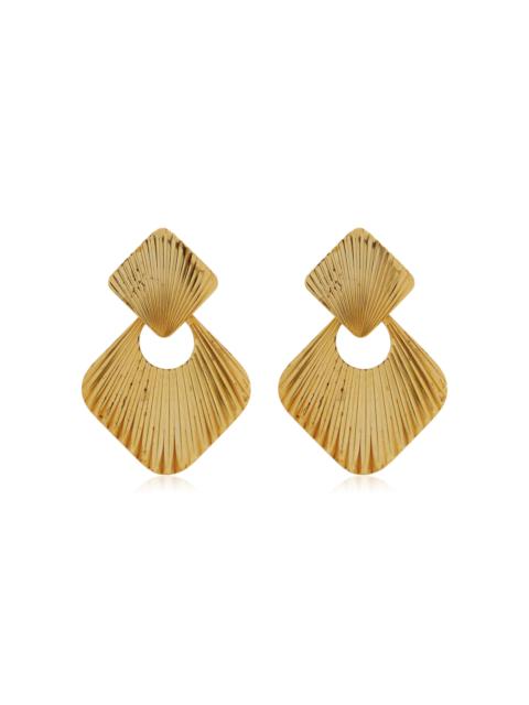 Jennifer Behr Demetra Gold-Tone Earrings gold