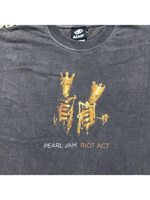 Vintage Pearl Jam 'Riot Act' Tour Australia Japan 2003