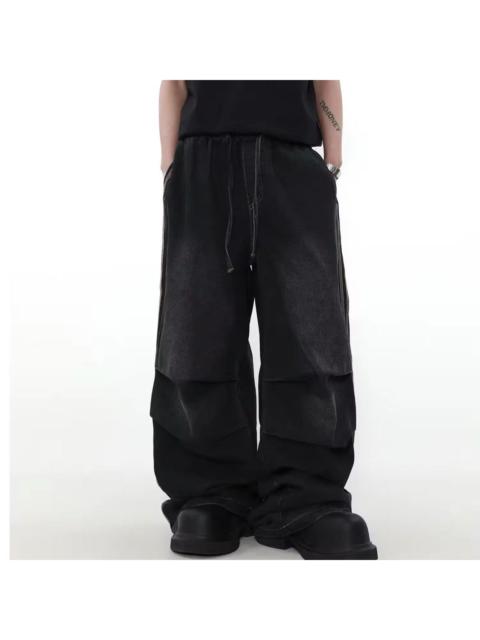 Vintage - wide jeans with elastic