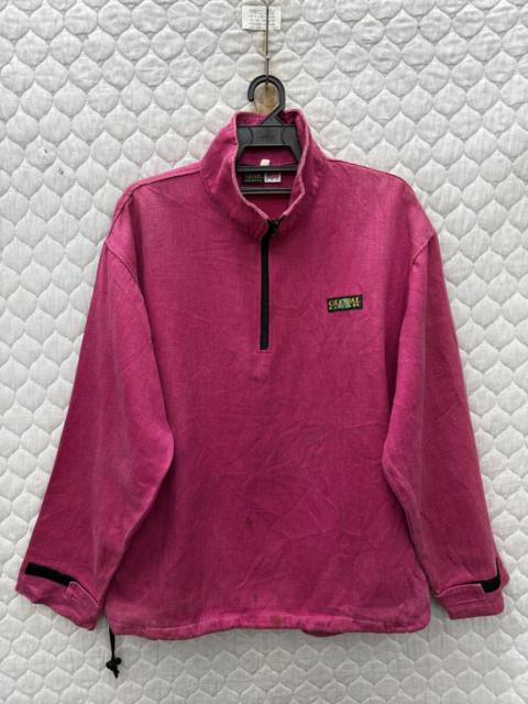 🔥🔥🔥STEALS VINTAGE GLOBAL GEAR CANNABIS HEMP PULLOVER