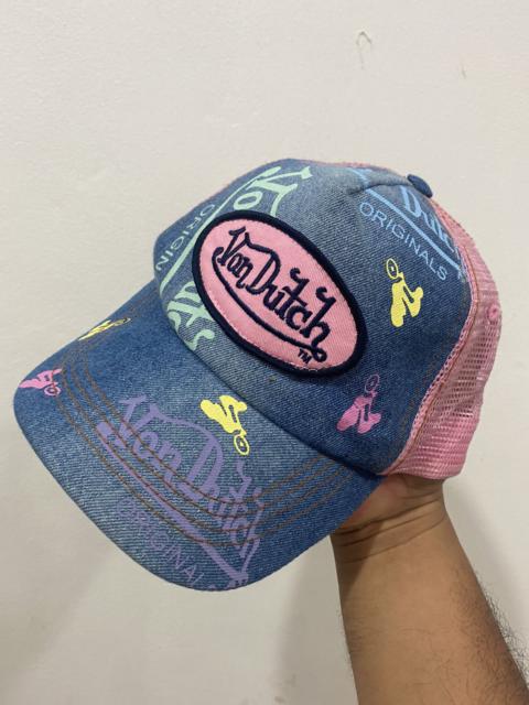 Other Designers VTG Von Dutch Full Printed Trucked Hat