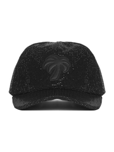 Palm Angels Rhinestone Baseball Cap