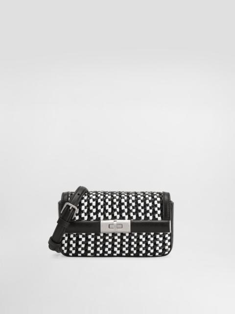 Dolce & Gabbana Marlene crossbody minibag with weave