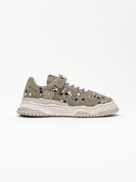 Maison MIHARAYASUHIRO "KEITH" OG Sole Embellished Canvas Low-top Sneaker