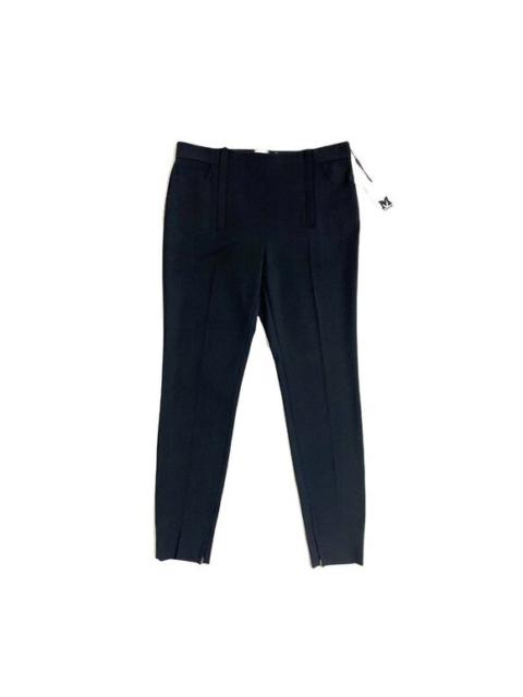 Other Designers M by Missoni - M Missoni Black Slim Pant Wool Blend Front/Ankle Zip 44 IT / 8 US NWT