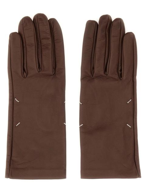 Maison Margiela Maison Margiela Women Leather Gloves