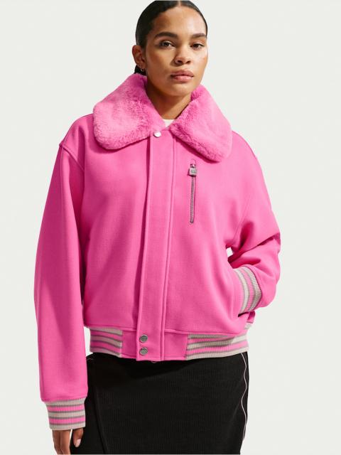 Nike Naomi Osaka Varsity Wool Jacket