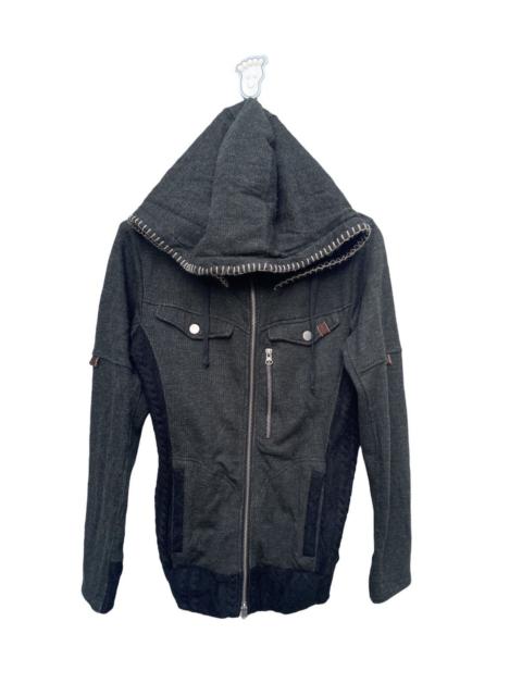 PPFM PPFM ZIPPER SWEATERS WITH HOODIES KNIT DESIGN