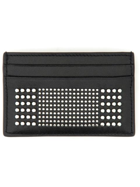 Alexander McQueen Alexander Mcqueen Men Leather Card Holder