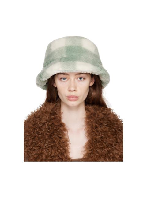 Green & Off-White Wera Bucket Hat