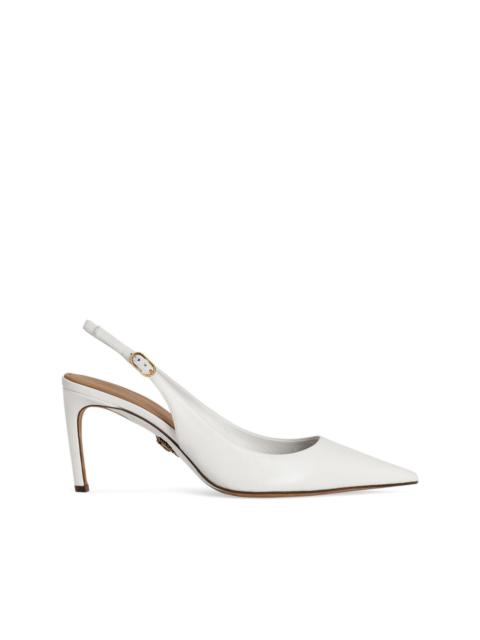 Dolce & Gabbana leather slingback pumps