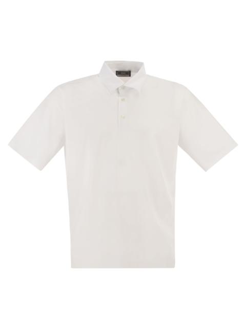 Herno Herno Men Technical Functional Fabric Polo Shirt