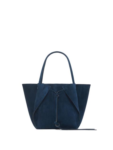 GABRIELA HEARST Marija Tote Bag in Navy Suede