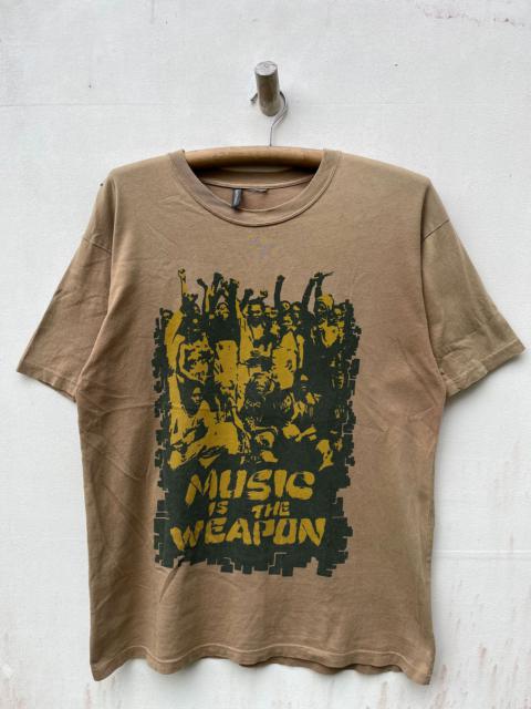 Other Designers Streetwear - Xanthous Artwork Music is the Weapon