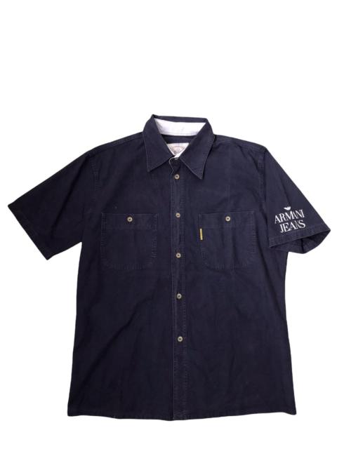 Other Designers 90s Armani Jeans 2 Pocket Button Ups