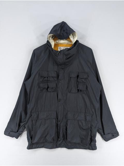 General Research 🔥Vintage 1999 General Research Multipocket Hooded Jacket