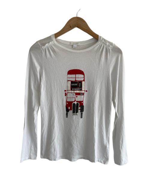 Burberry Burberry long sleeve London Bus Signature tshirt