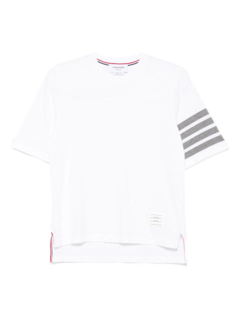 Thom Browne Jersey 4-Bar Short Sleeve Tee Women