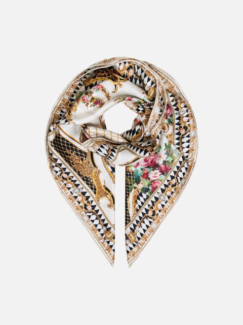 CAMILLA SILK SQUARE SCARF