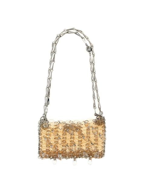 rabanne Paco Rabanne 1969 Nano Crystal Resin Shoulder Bag