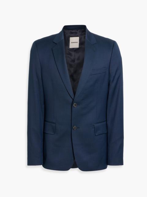 Sandro Wool-tweed blazer
