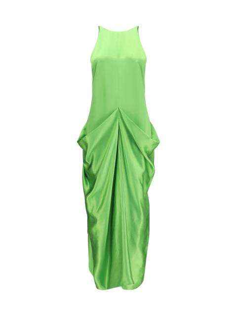 KHAITE Khaite Kent Dress Absinthe