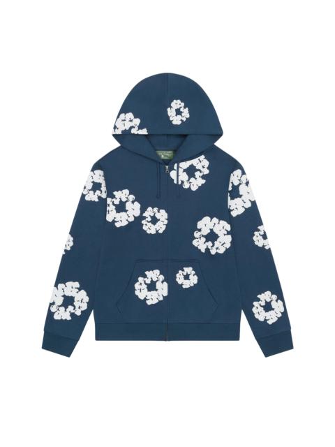 DENIM TEARS Denim Tears Cotton Wreath Zip Hoodie 'Navy'