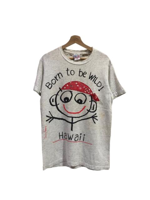Other Designers Vintage - Distressed Danny first Hawaii Full Print tshirt