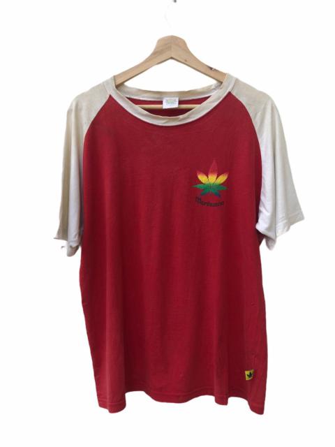 Vintage - Merry Garden Marijuana Shirt Rasta Bob Marley Style
