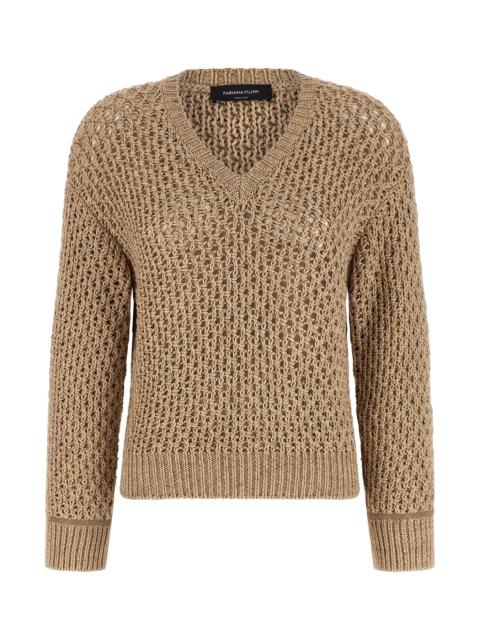 FABIANA FILIPPI Mouliné yarn sweater