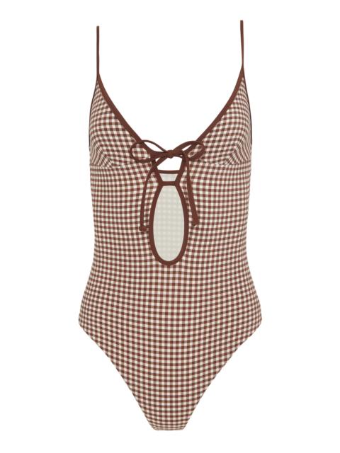onia Soleil Swimsuit brown